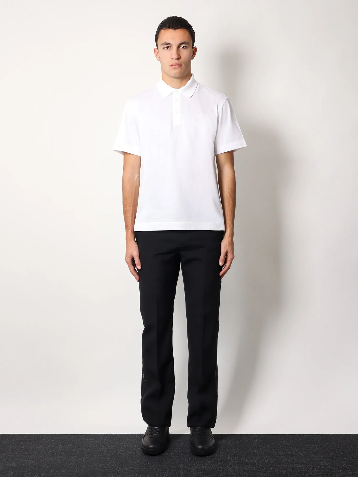 Piqué Cotton Polo Shirt With 4G Embroidery sold by Zulily product image thumbnail 3