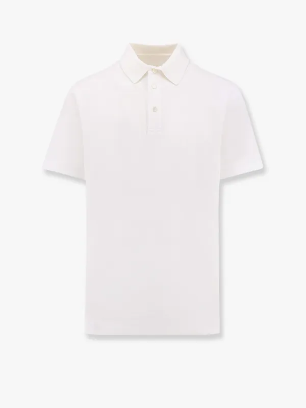 Piqué Cotton Polo Shirt With 4G Embroidery made by Givenchy