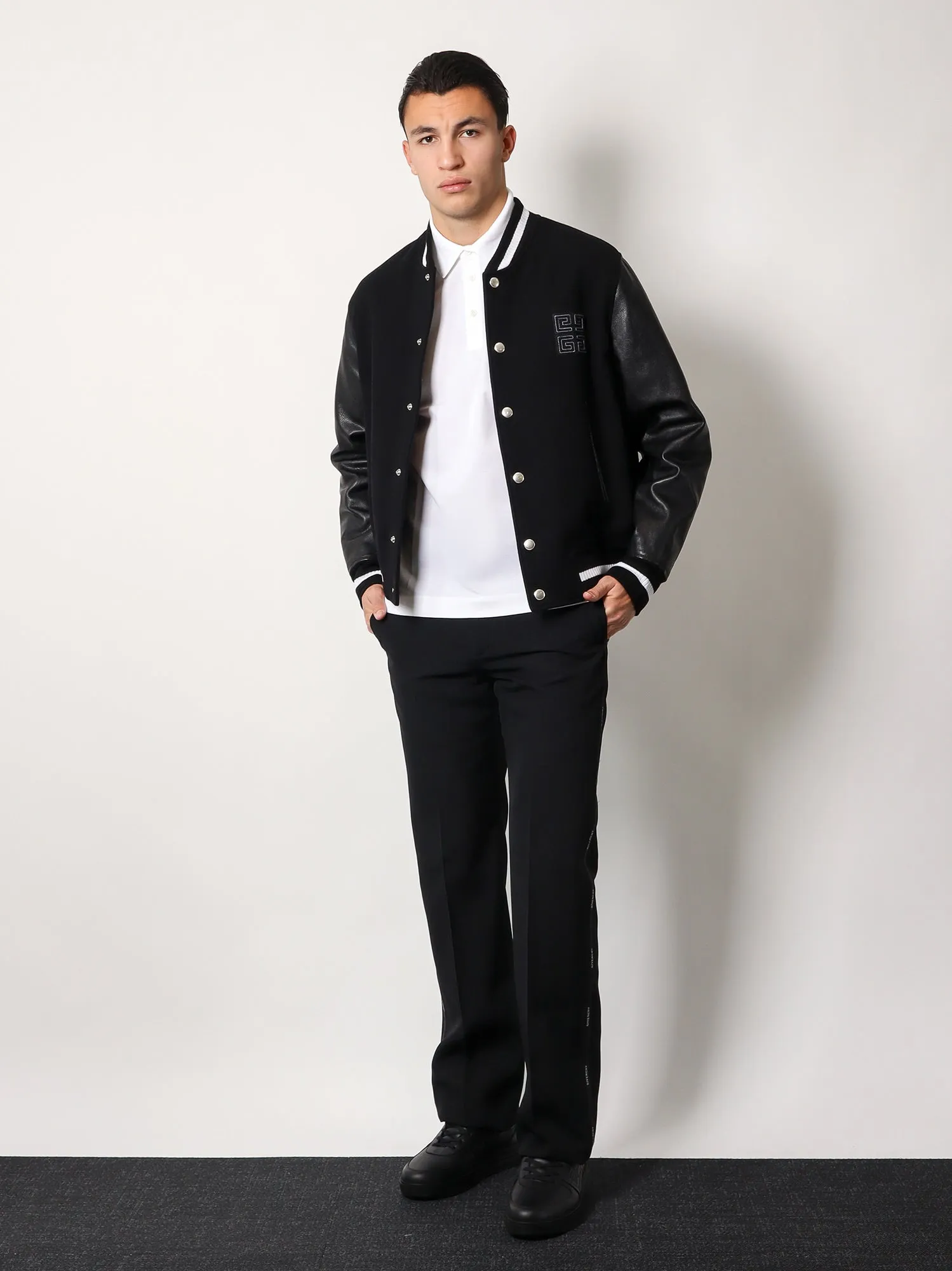 Piqué Cotton Polo Shirt With 4G Embroidery sold by Zulily product image thumbnail 2