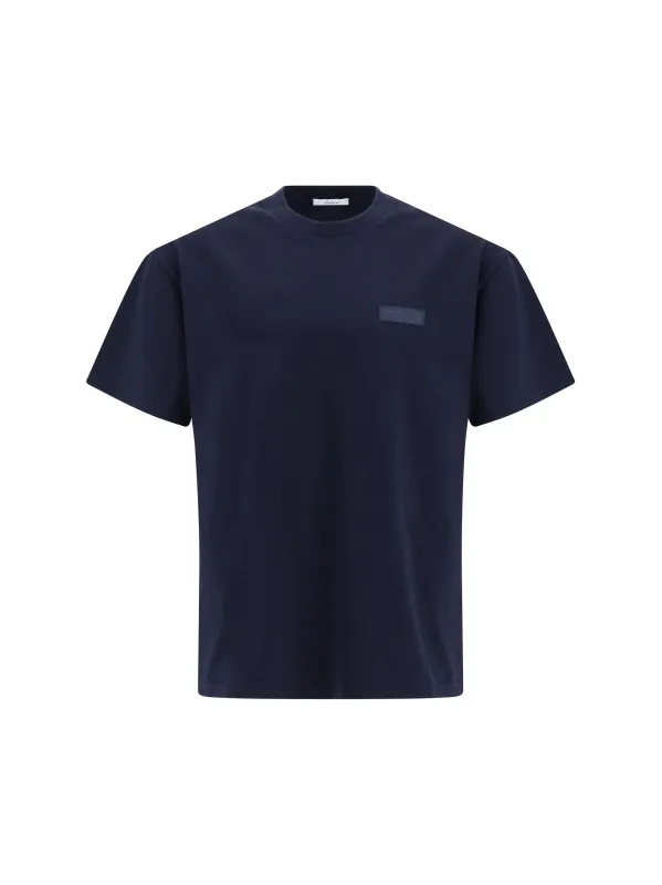 Cotton T-Shirt Dark Navy made by Givenchy
