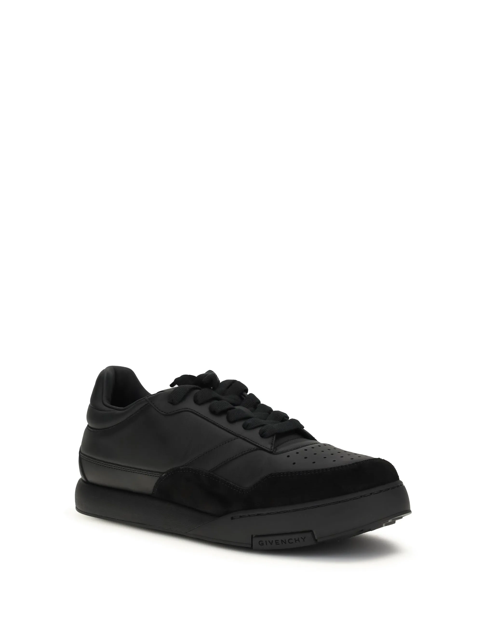 Leather Sneakers Yard Court Black sold by Zulily product image thumbnail 4