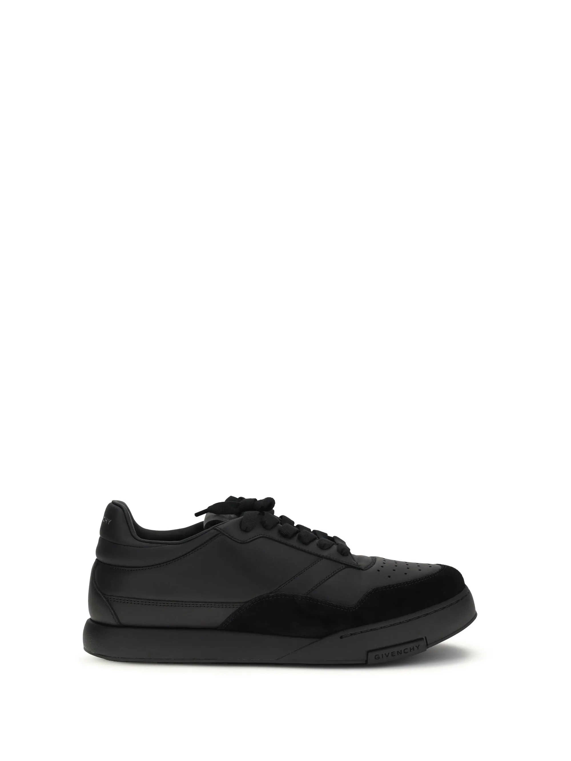 Leather Sneakers Yard Court Black sold by Zulily