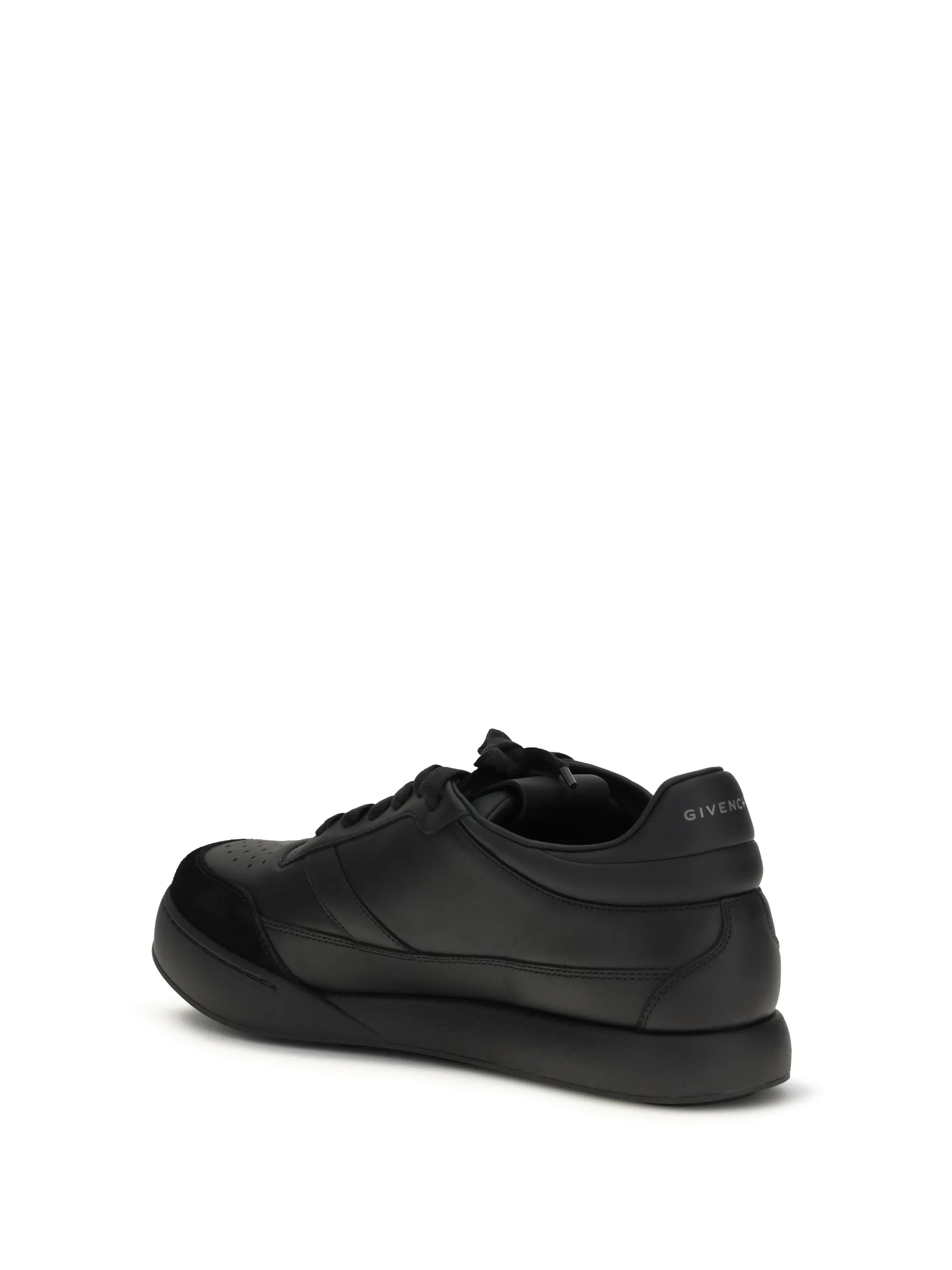 Leather Sneakers Yard Court Black sold by Zulily product image thumbnail 2