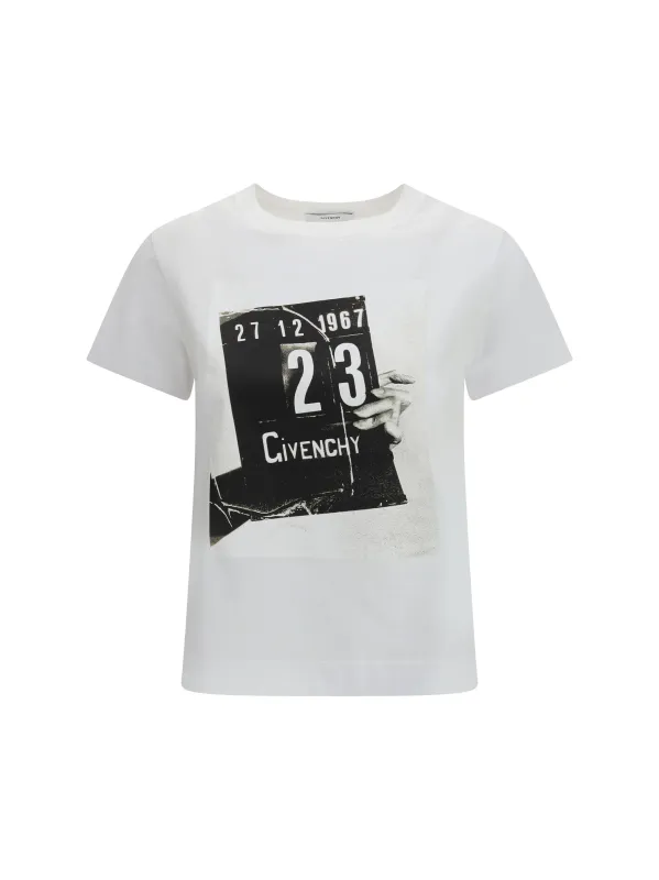 T-Shirt Maxi-Print White made by Givenchy