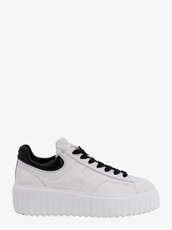 Sneakers H-Stripes White Leather made by Hogan