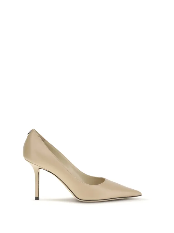 Pointed Pumps Kid Leather Chai made by Jimmy Choo