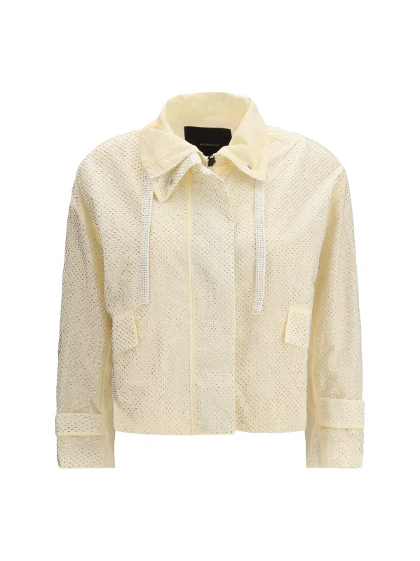 Jacket Babette White Swan made by Pinko