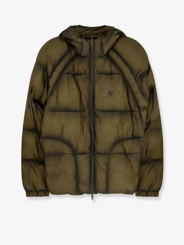 Padded and Quilted Down Jacket made by Represent