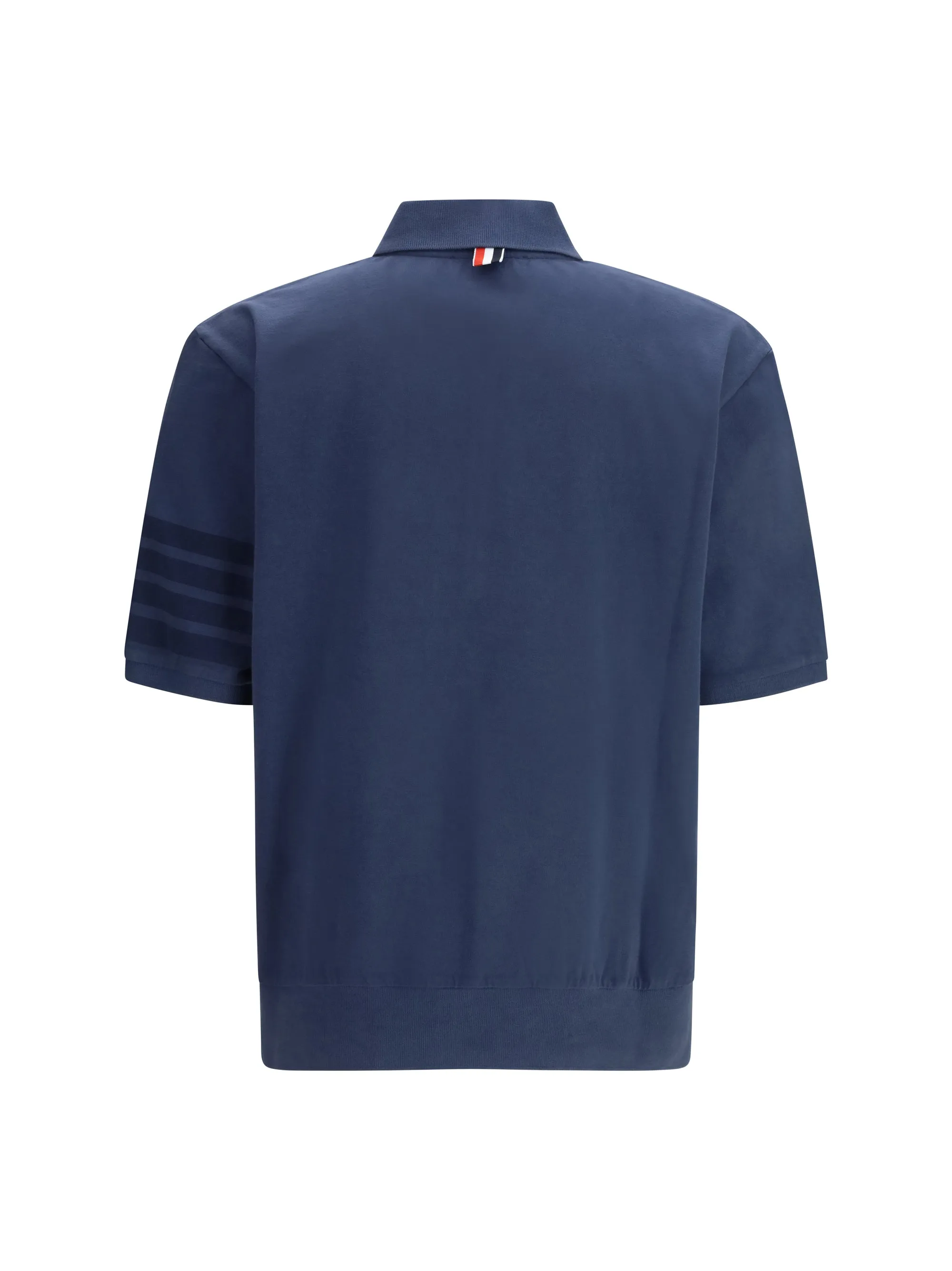 Polo Shirt Cotton Navy sold by Zulily product image thumbnail 3