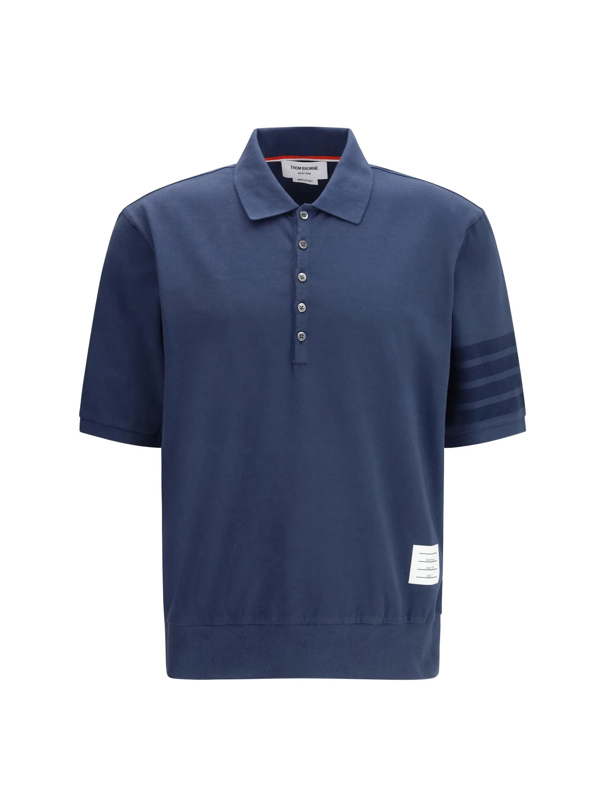 Polo Shirt Cotton Navy sold by Zulily