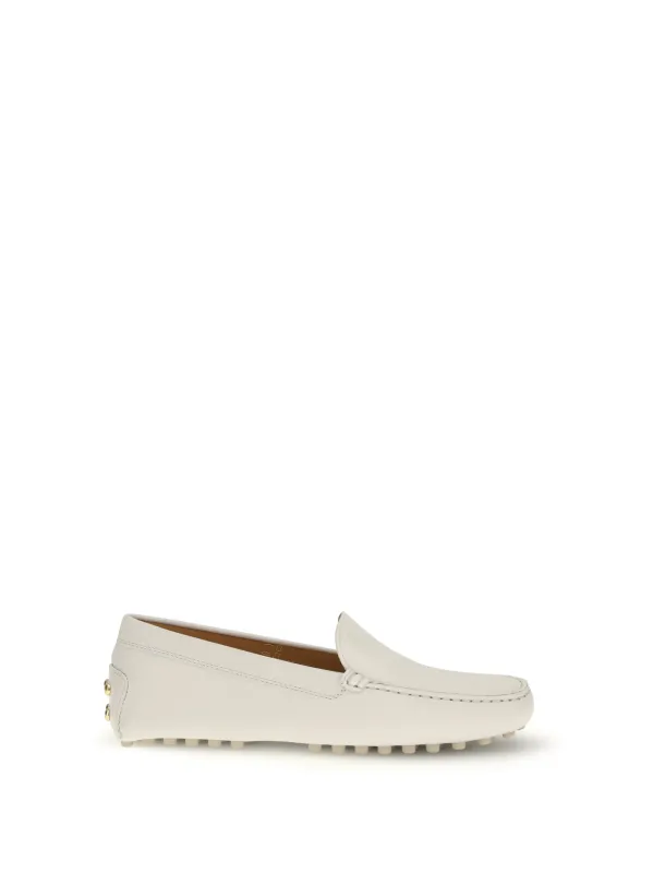 Loafers Gommino Leather Cream made by Tod's