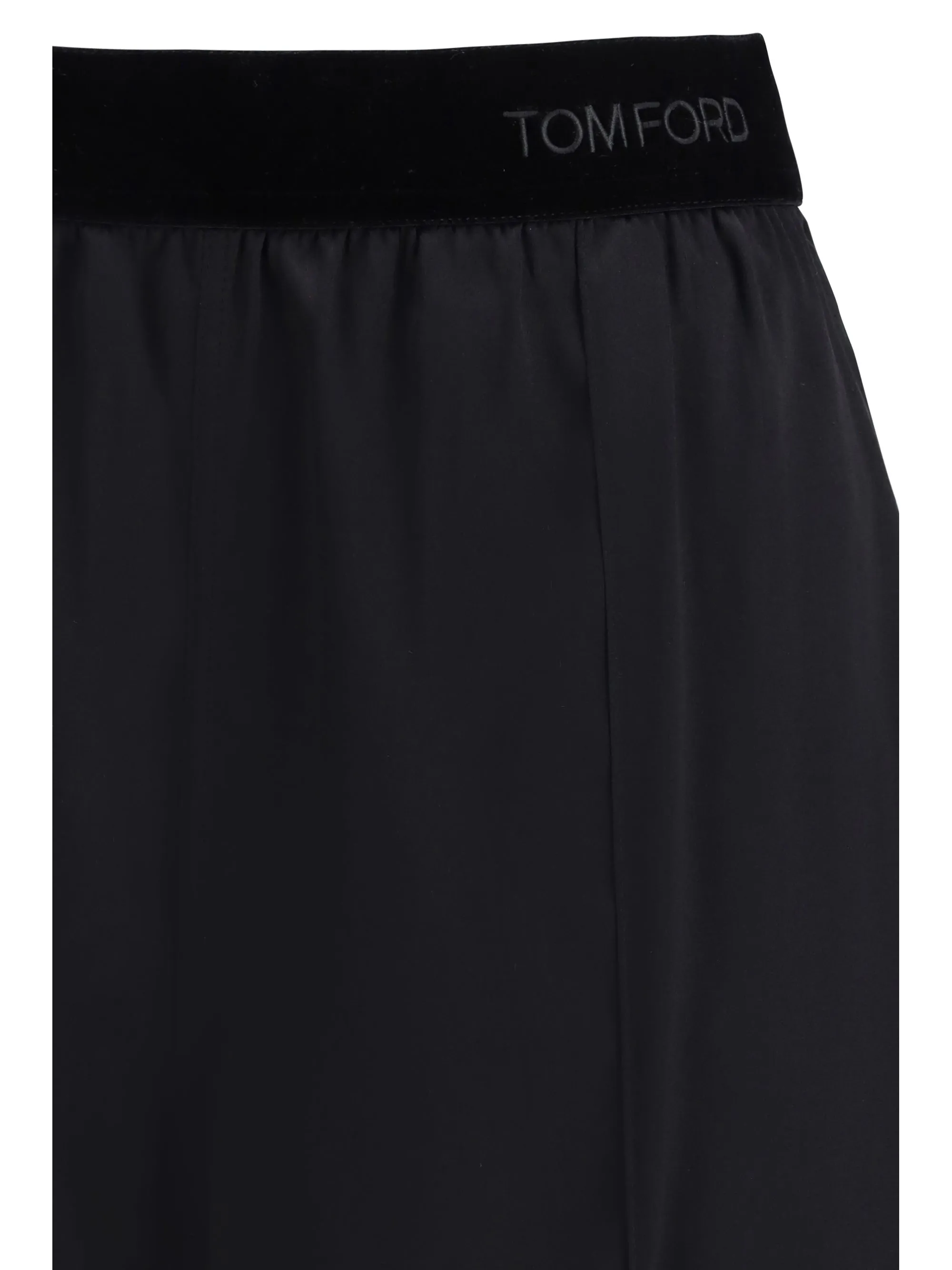 Trousers Stretch Silk Satin Black sold by Zulily product image thumbnail 3