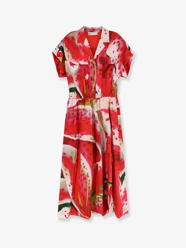Silk Chemisier Dress made by Tory Burch