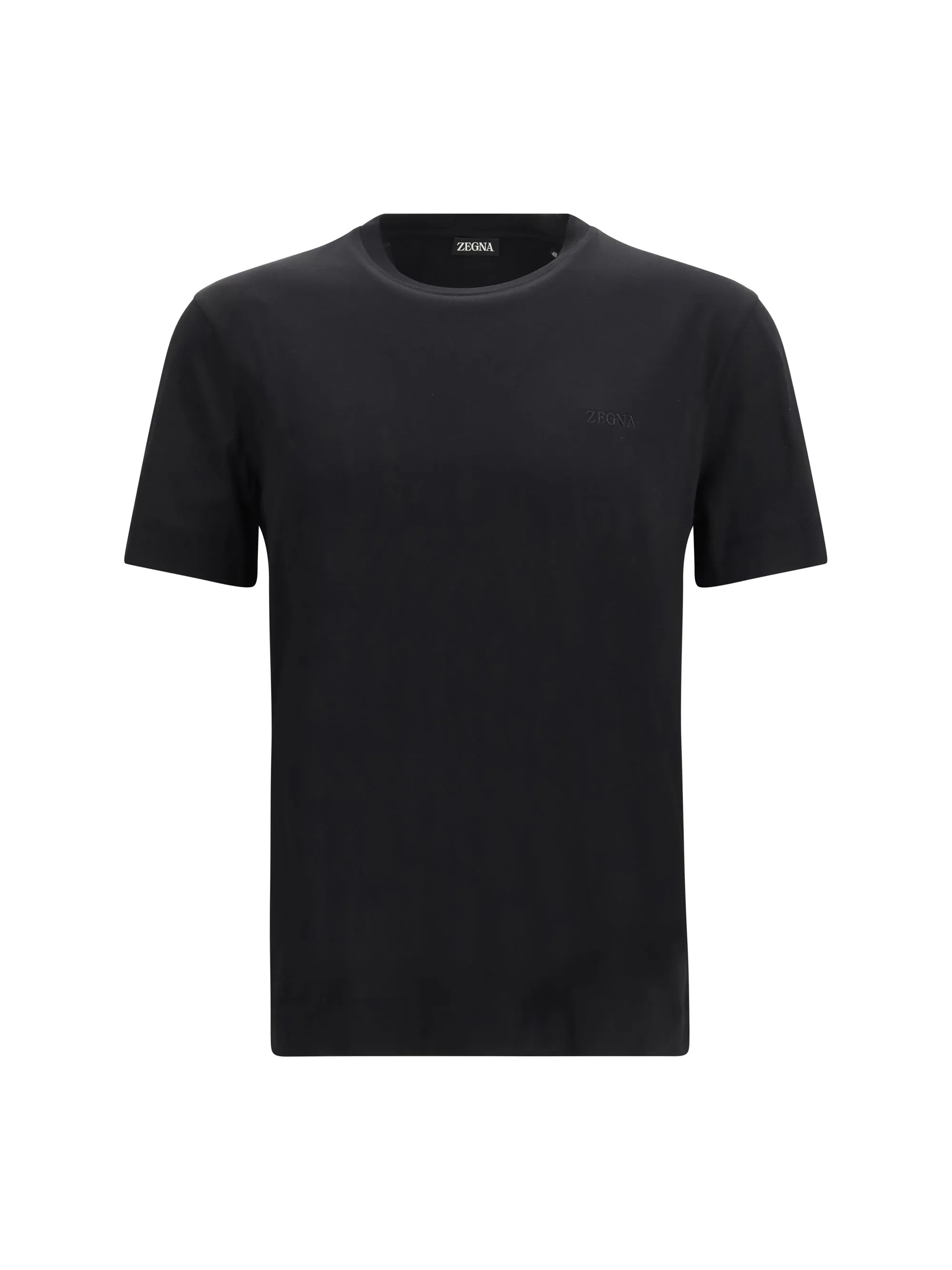 T-Shirt Short-Sleeve Cotton Black sold by Zulily