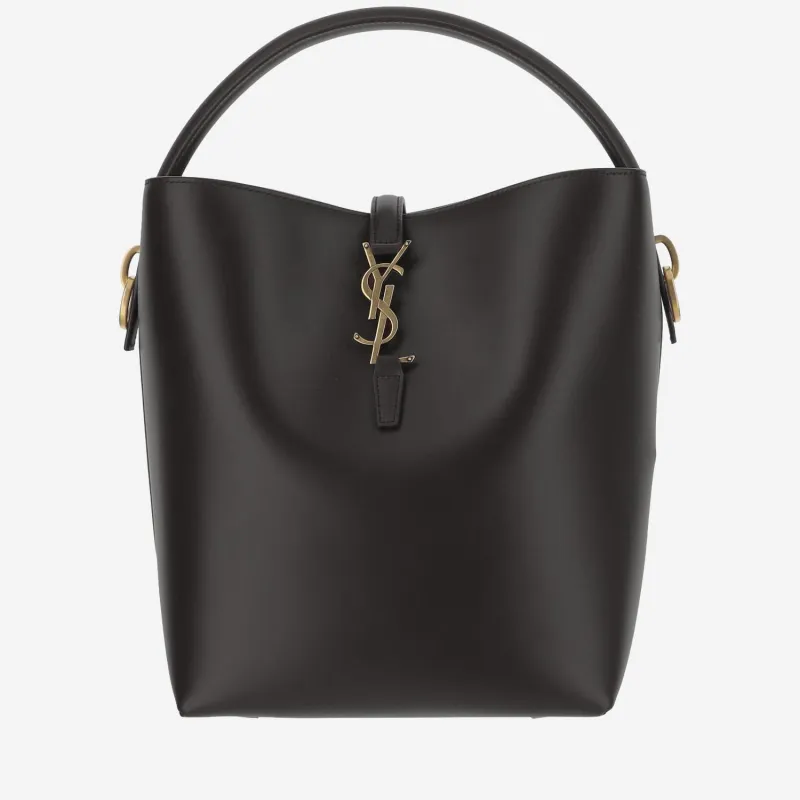 Glossy Leather Bag made by Yves Saint Laurent