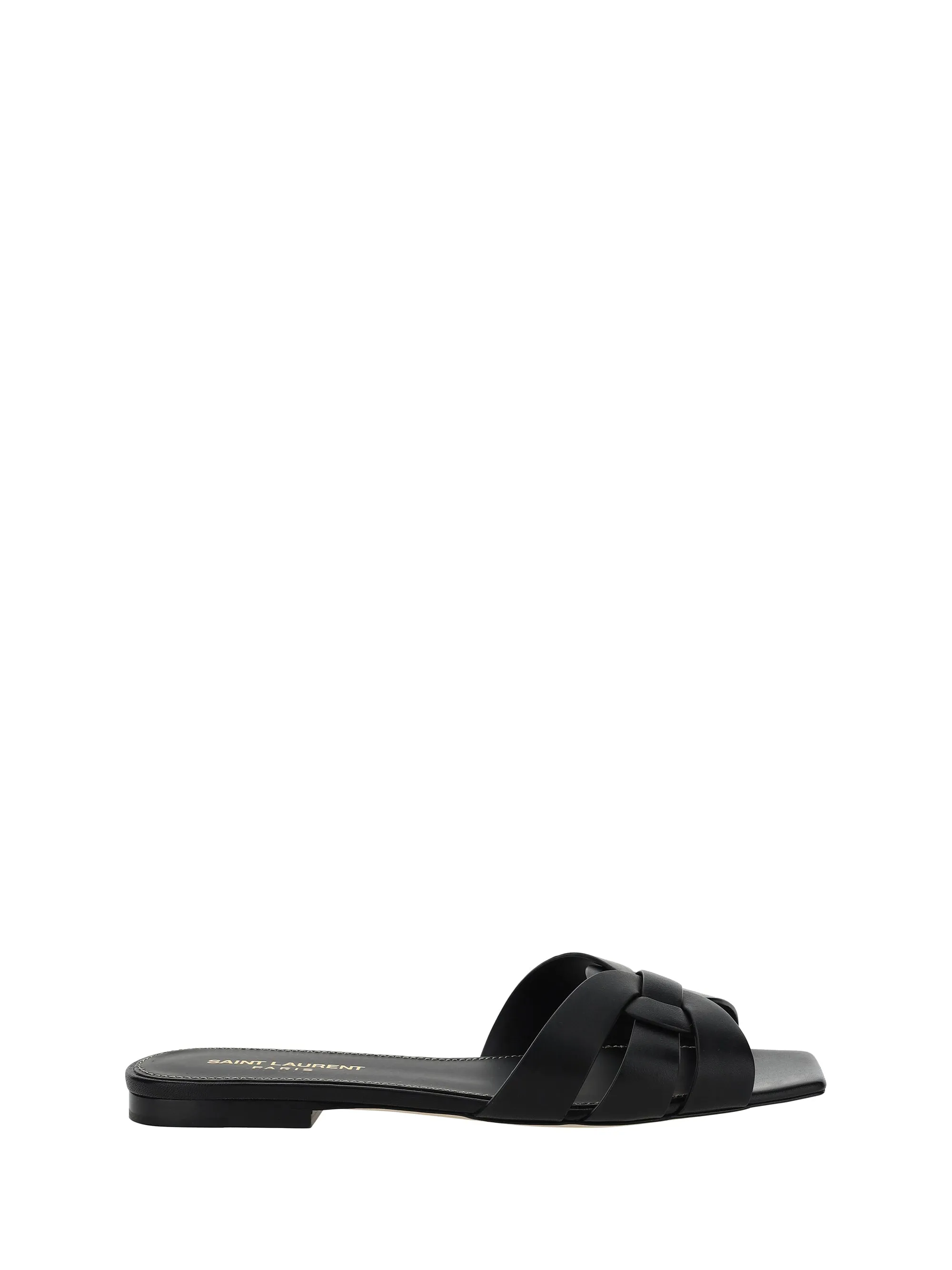 Leather Sandals Black sold by Zulily