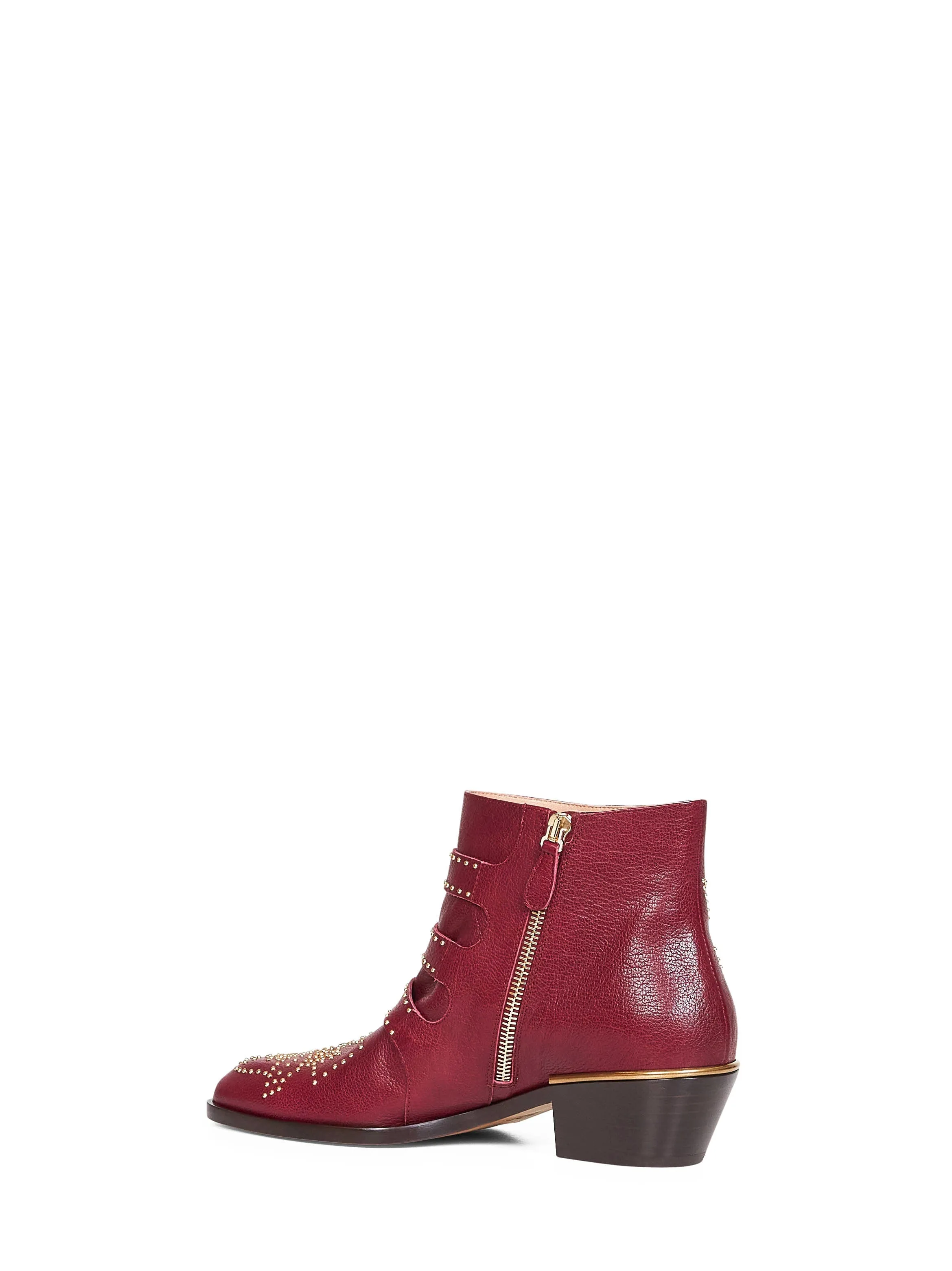 Grenat Leather Susanna Ankle Boots sold by Zulily product image thumbnail 3