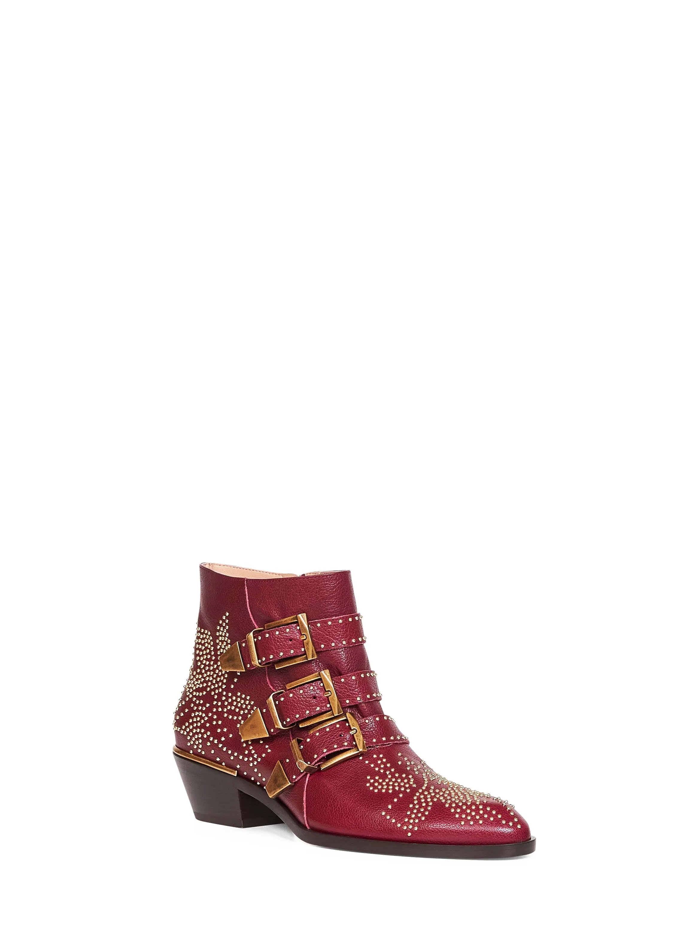 Grenat Leather Susanna Ankle Boots sold by Zulily product image thumbnail 2