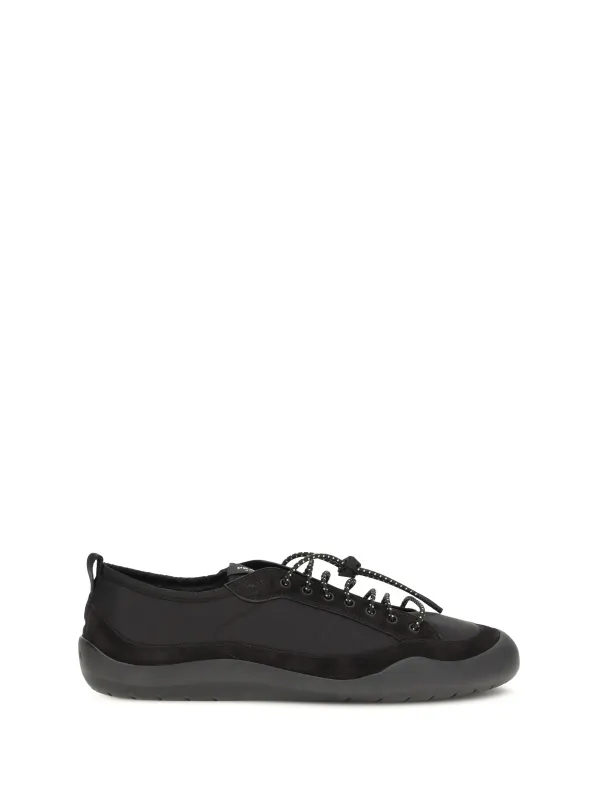 Sneakers, Leather and Fabric made by Prada