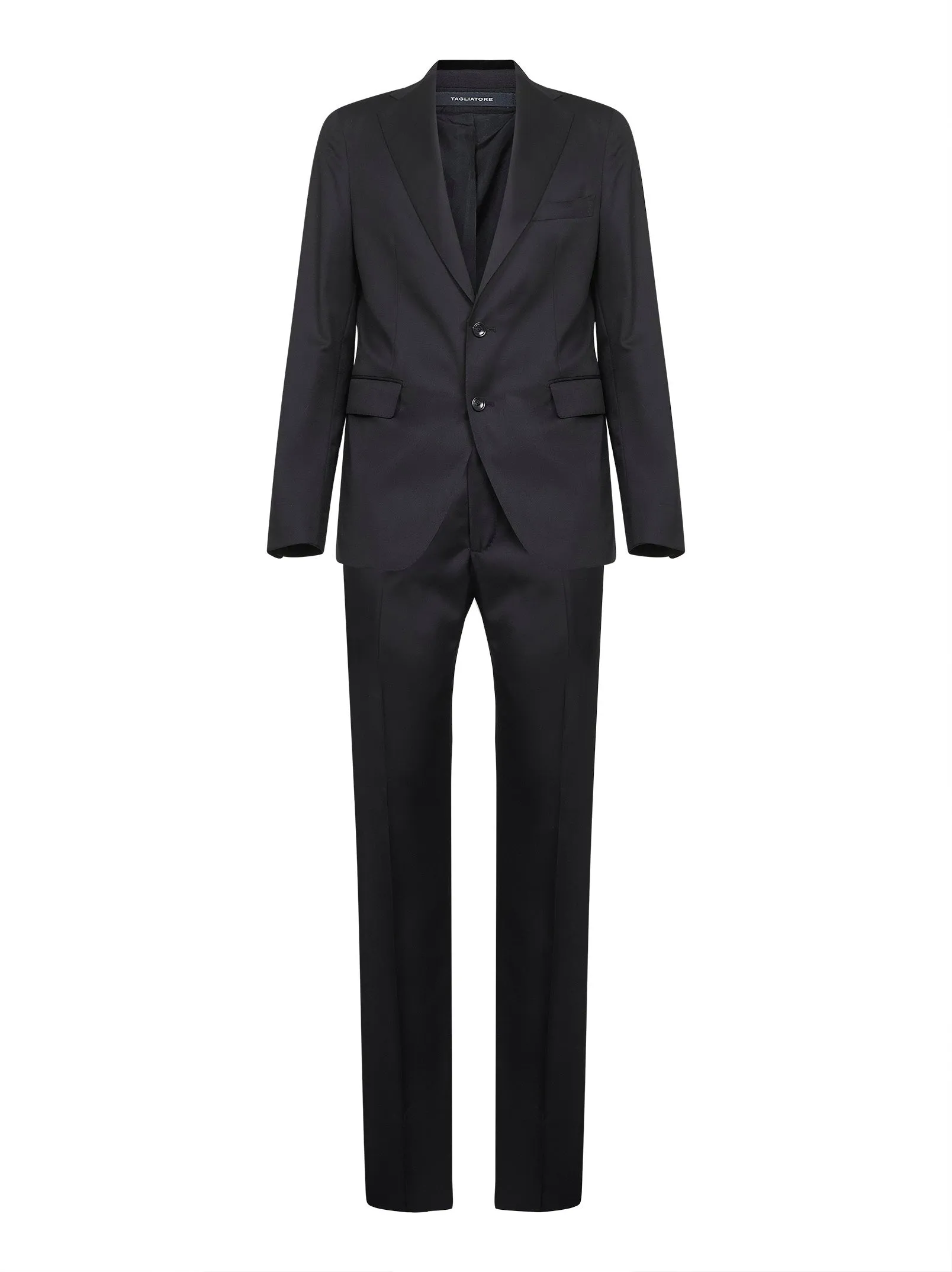 Black Virgin Wool Vesuvio Suit sold by Zulily