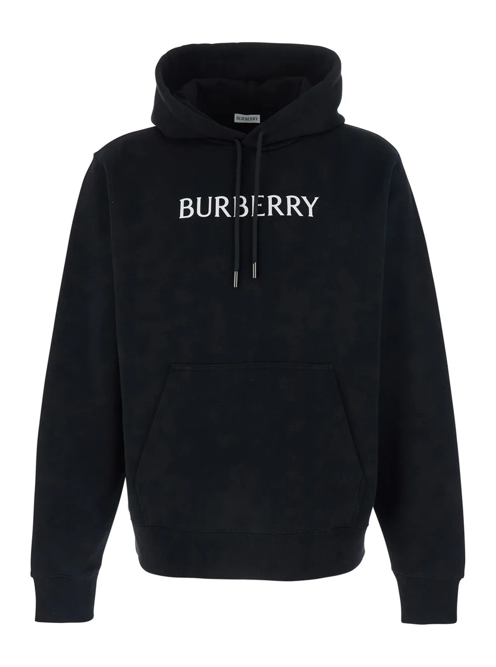 Hoodie With Lettering Logo, Black sold by Zulily