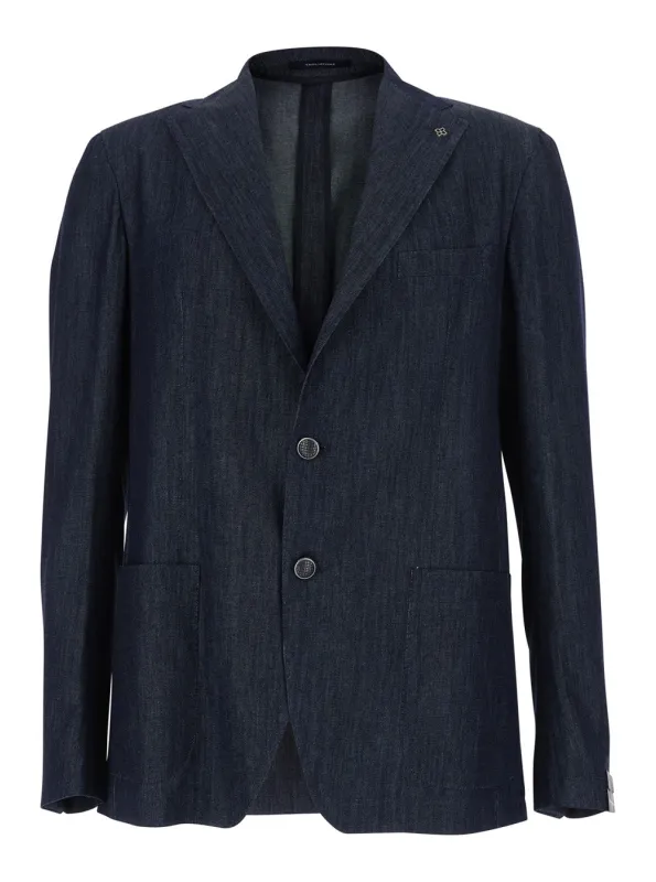 Denim Jacket Blue made by Tagliatore