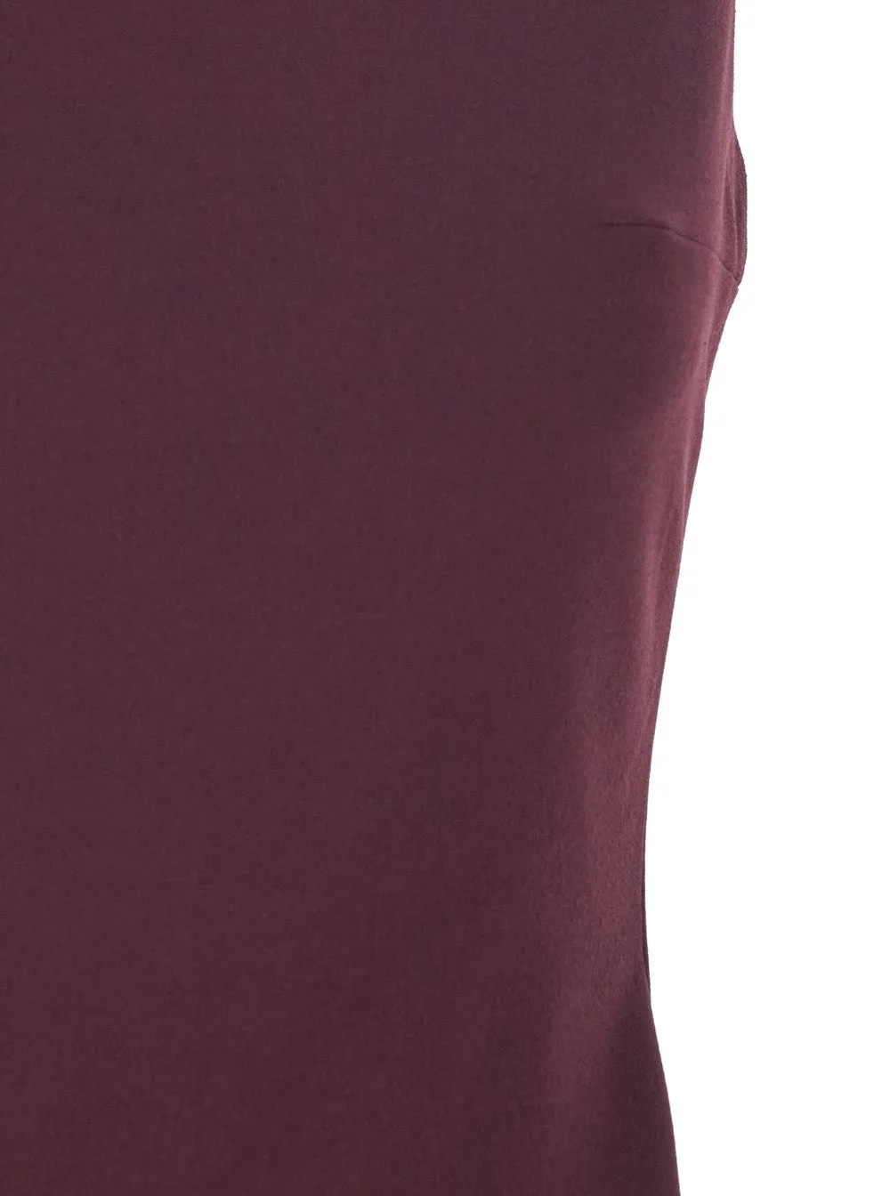 Bordeaux Long Dress With Square Neckline sold by Zulily product image thumbnail 3
