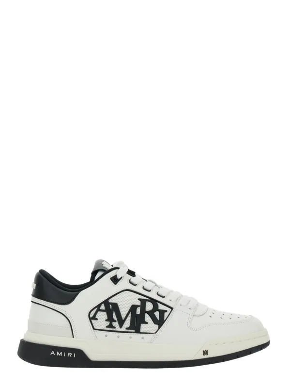 Sneakers White/Black Leather made by AMIRI