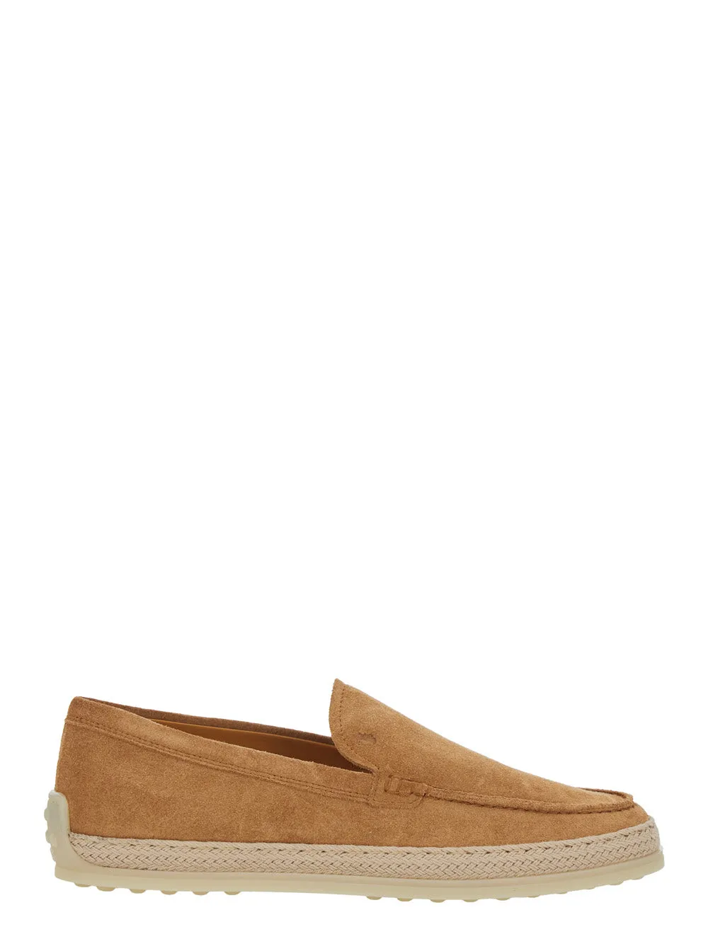 Loafers Crocodile-Embossed Brown Suede sold by Zulily