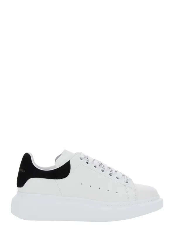 Sneakers Low Top White Leather made by Alexander McQueen