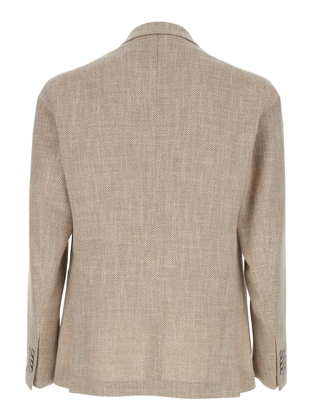 Single-Breasted Jacket, Beige Wool sold by Zulily product image thumbnail 2