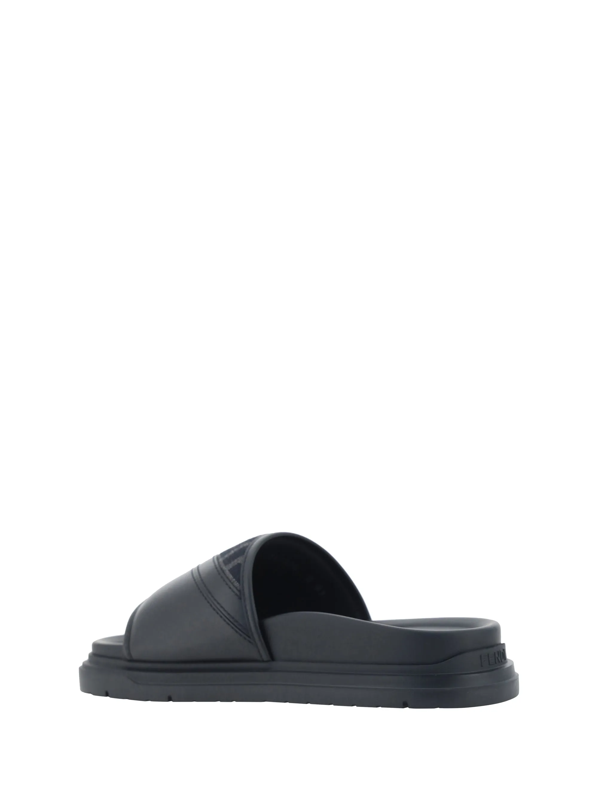 Slide Sandals Black/Grey sold by Zulily product image thumbnail 4