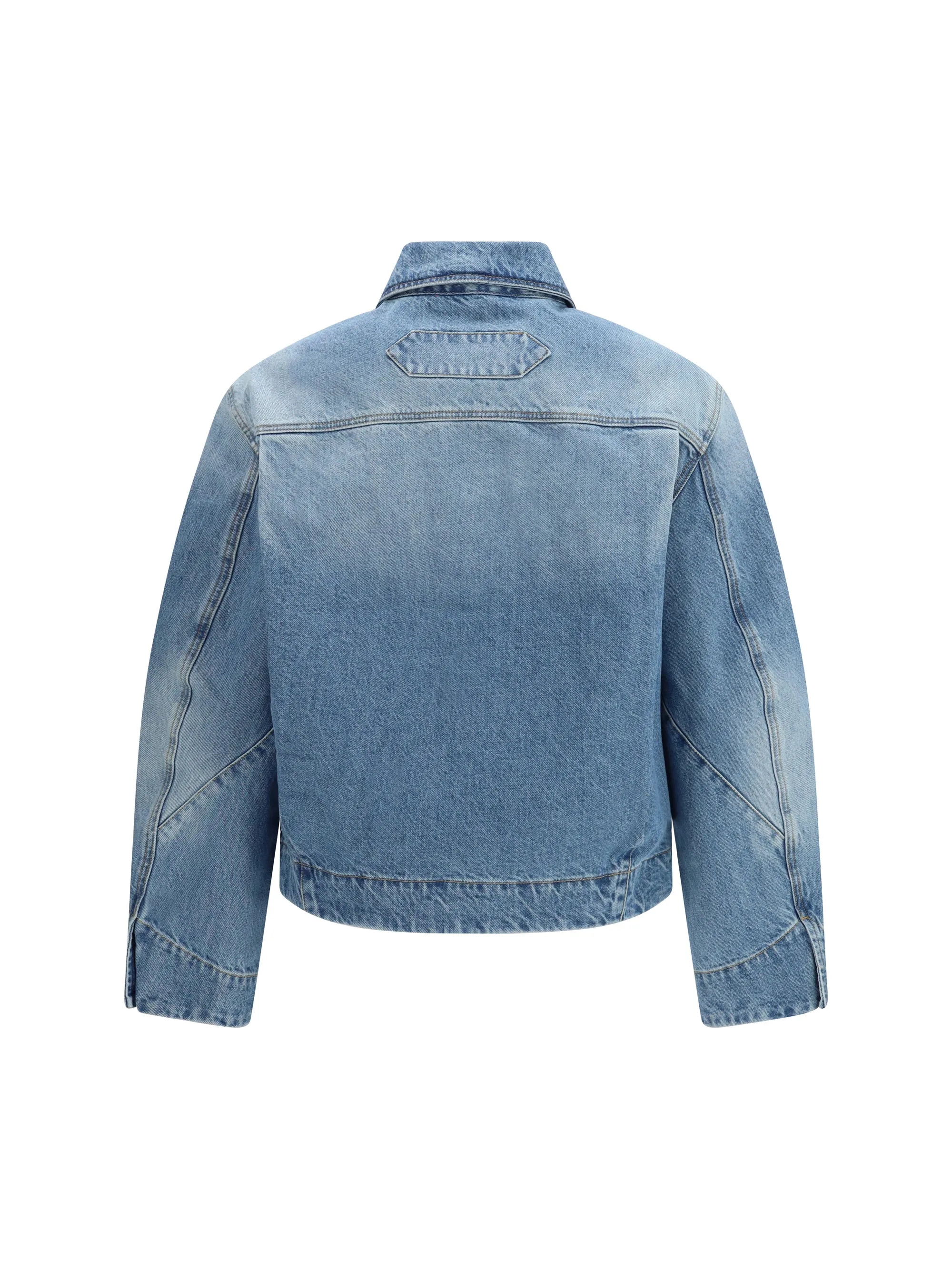 Denim Jacket Blue/Tobacco sold by Zulily product image thumbnail 3