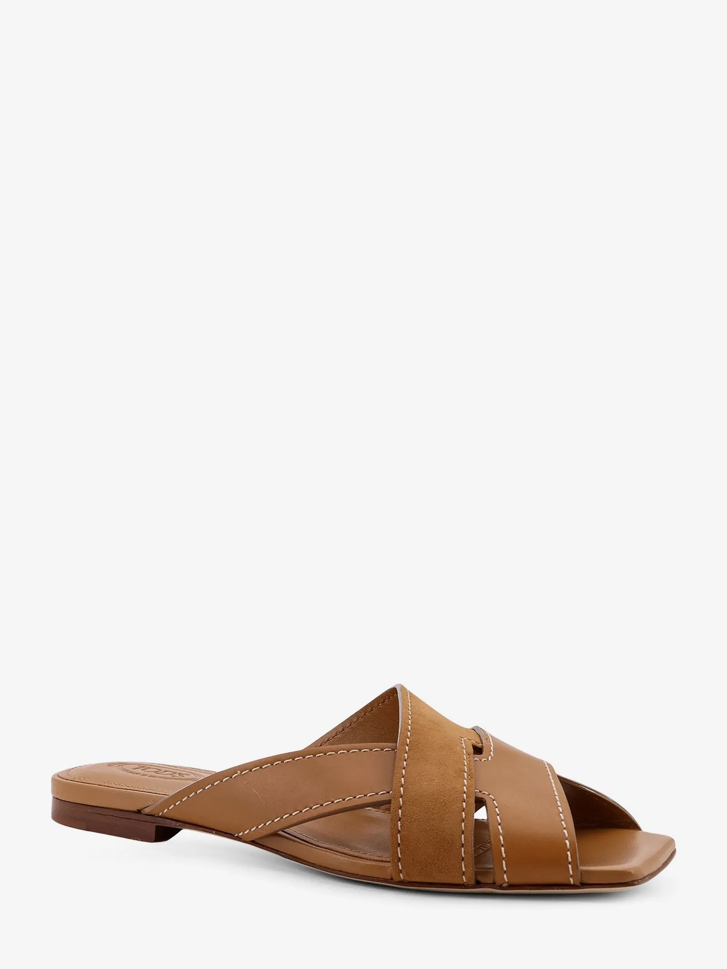 Leather Sandals With Suede Detail sold by Zulily product image thumbnail 2