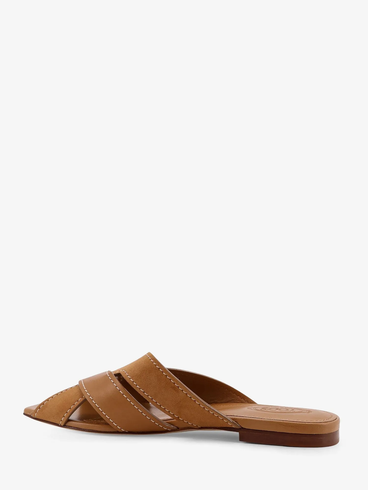 Leather Sandals With Suede Detail sold by Zulily product image thumbnail 3