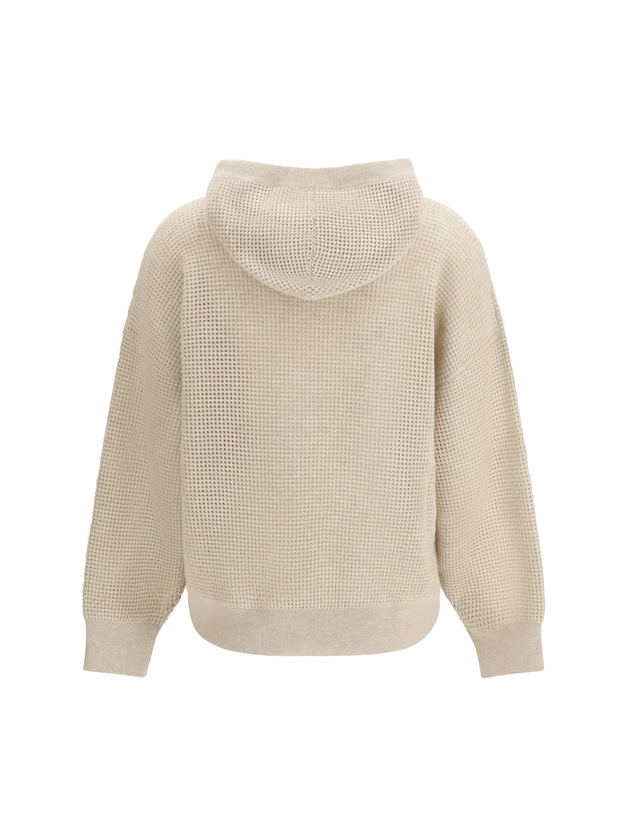 Hooded Cashmere Sweatshirt Rustic Beige sold by Zulily product image thumbnail 2