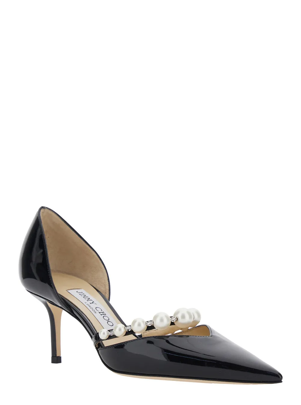 Stiletto Heels Aurelie Black Leather sold by Zulily product image thumbnail 2