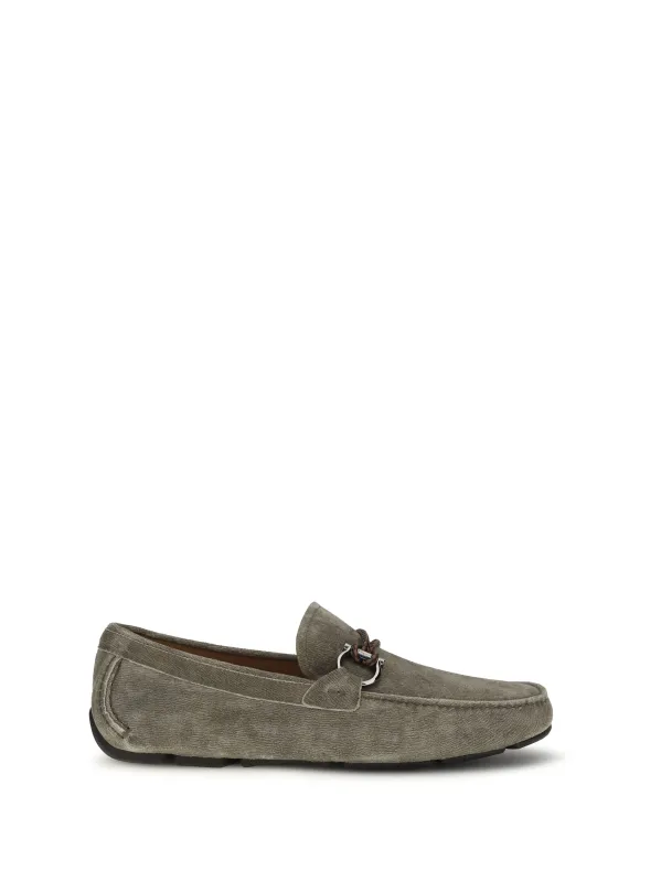 Loafers Suede Safari made by Salvatore Ferragamo