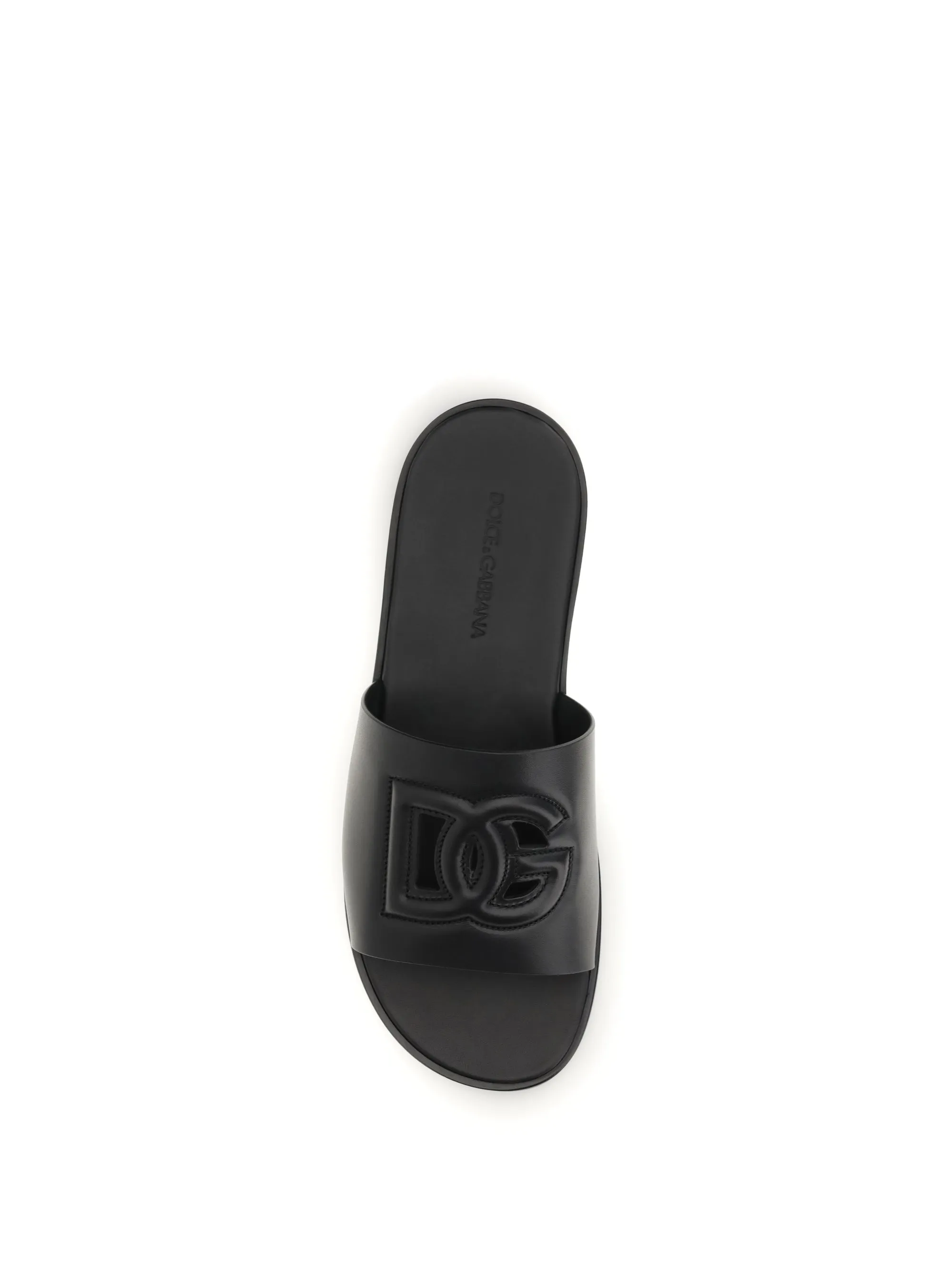Sandals Embossed Logo Black sold by Zulily product image thumbnail 2