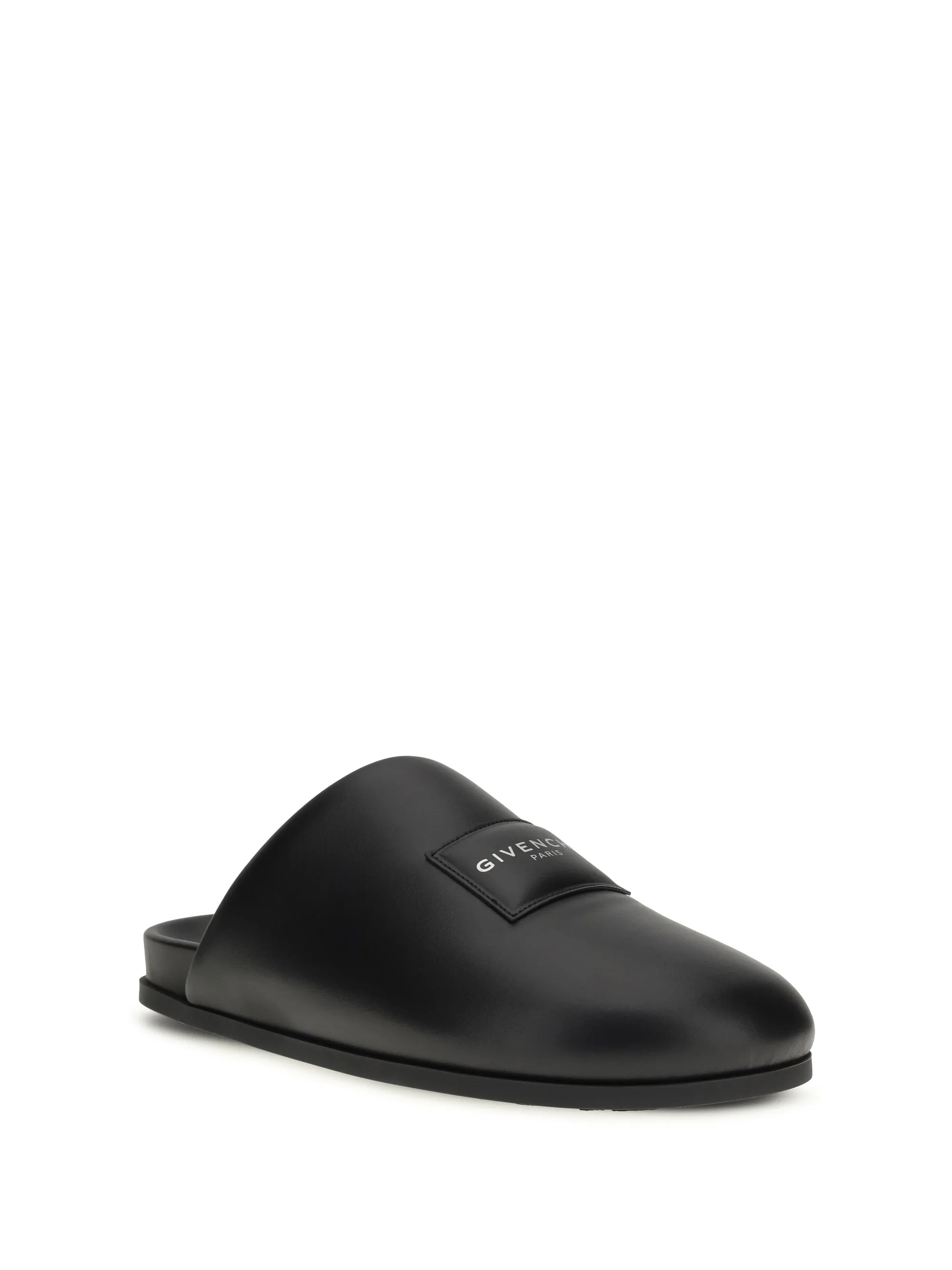 Leather Mules Black sold by Zulily product image thumbnail 3