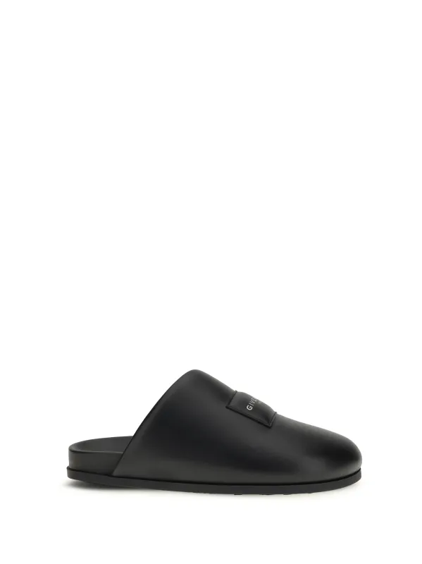 Leather Mules Black made by Givenchy