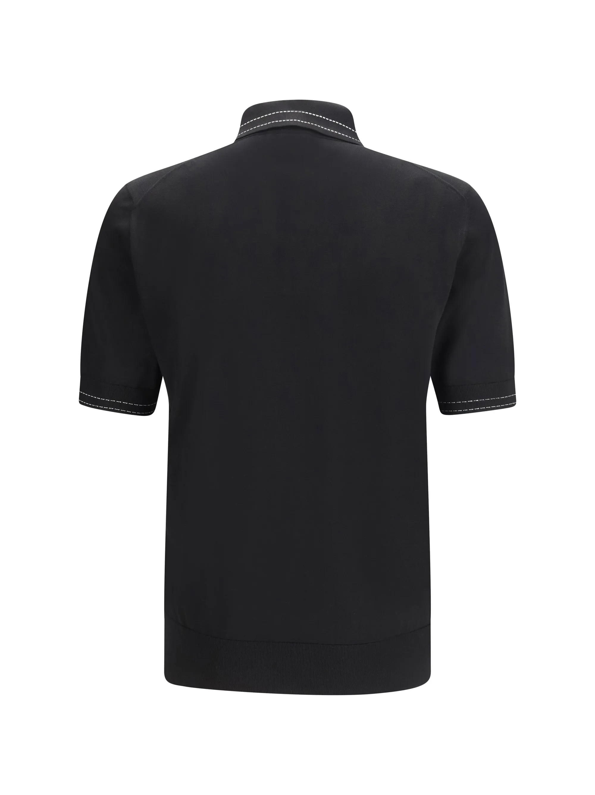 Polo Shirt Silk Black sold by Zulily product image thumbnail 2