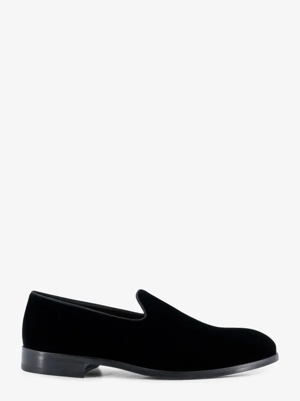 Loafers Black made by Doucal's