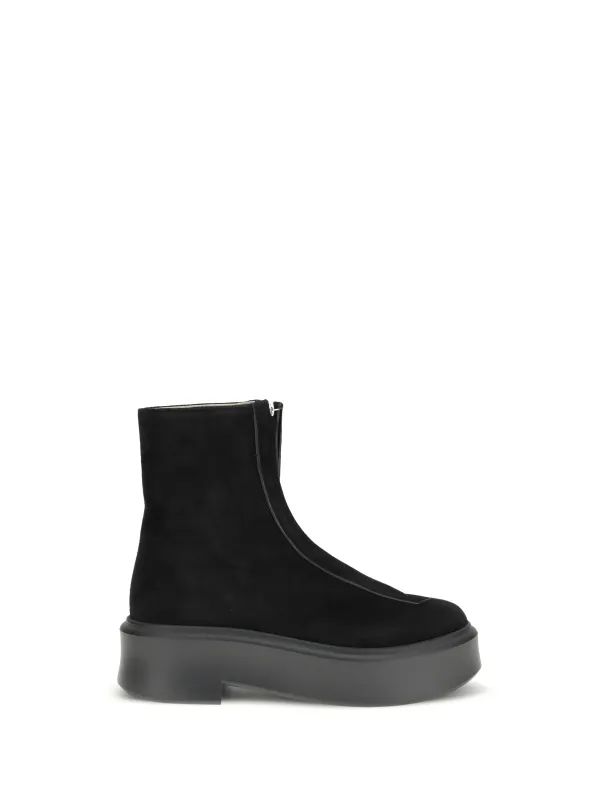 Leather Boots Black Calf made by The Row