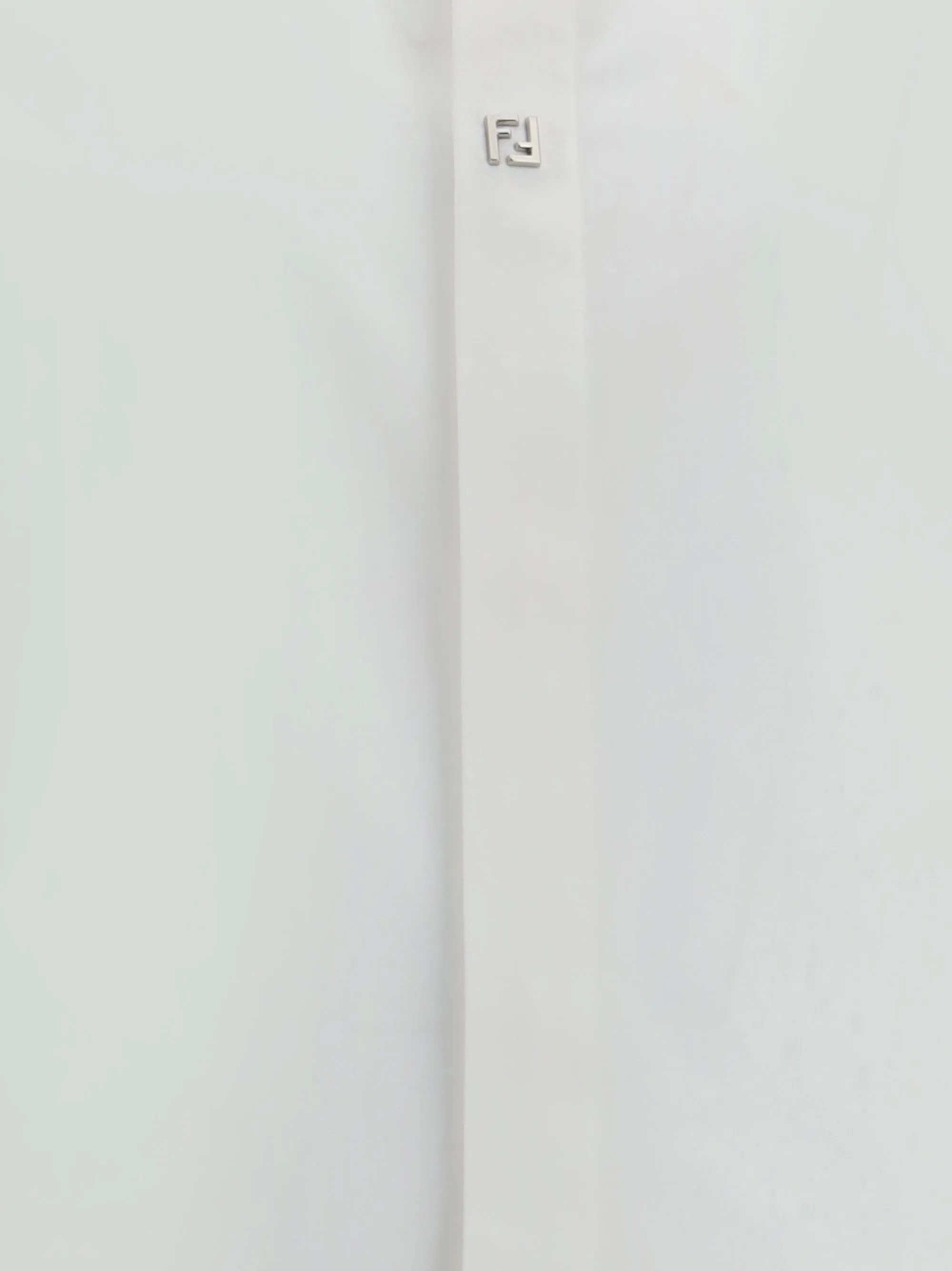 Shirt With FF Detail White Cotton sold by Zulily product image thumbnail 3