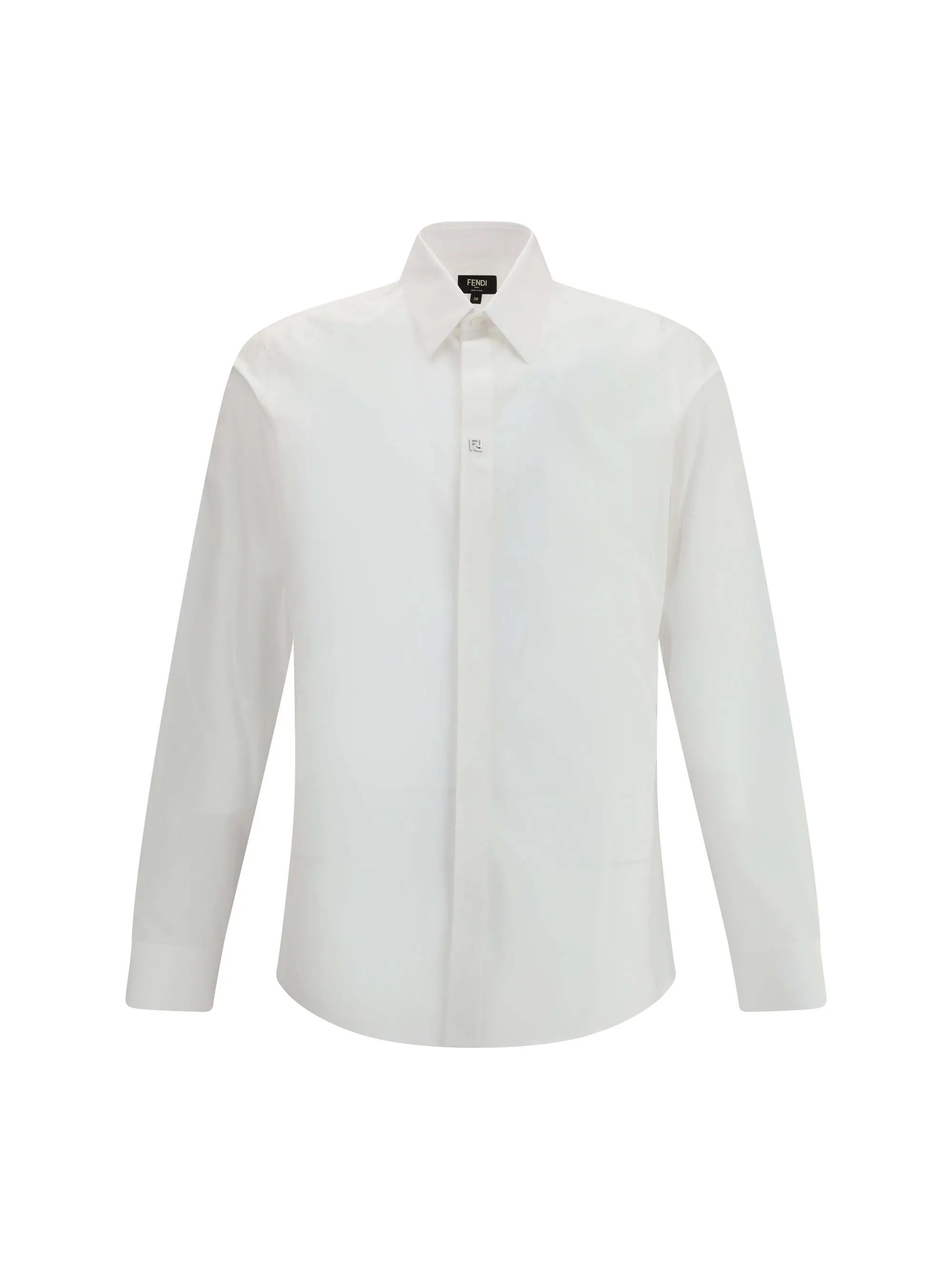 Shirt With FF Detail White Cotton sold by Zulily