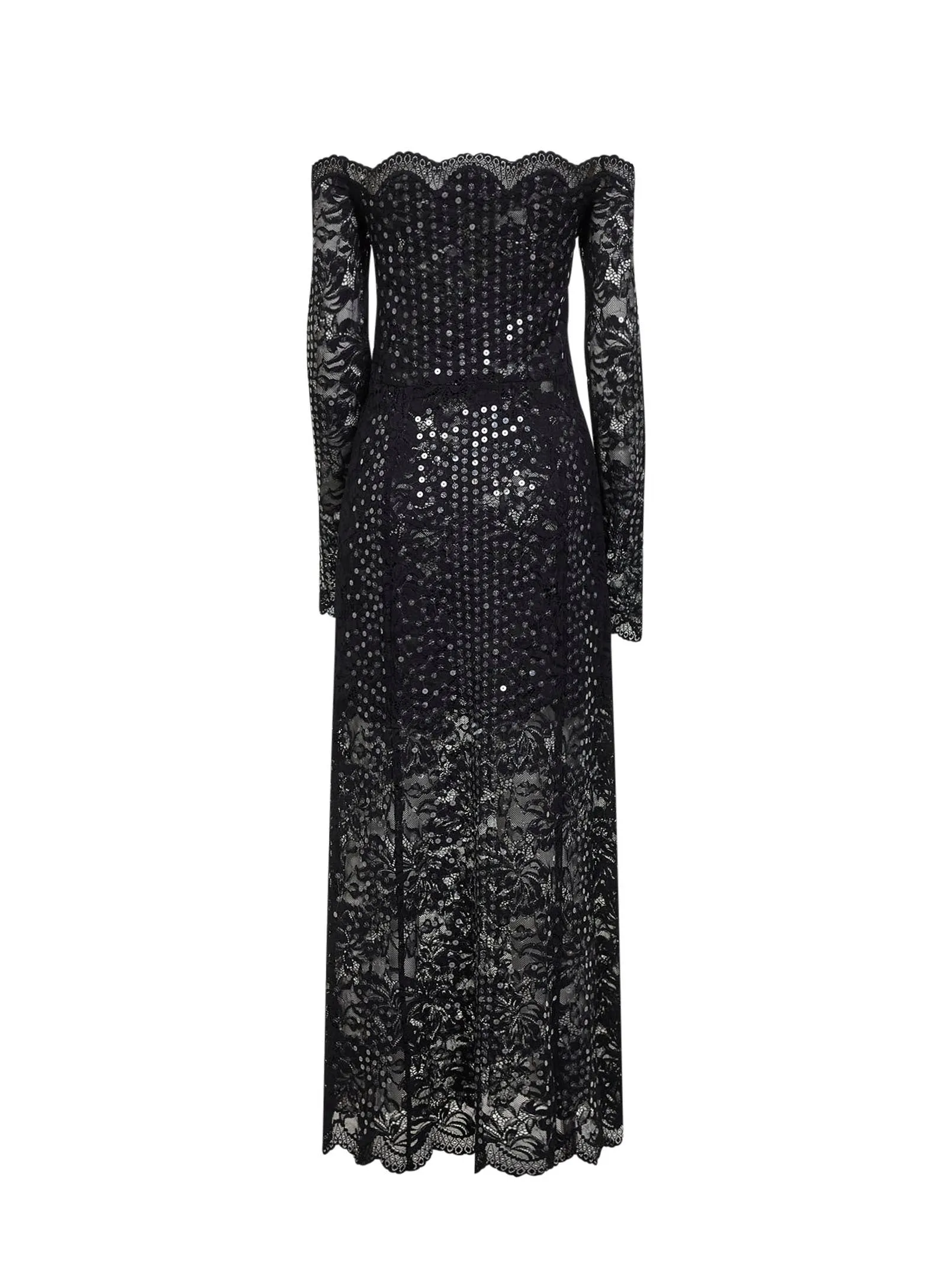 Midi Dress Black Embroidered-Sequins sold by Zulily product image thumbnail 2