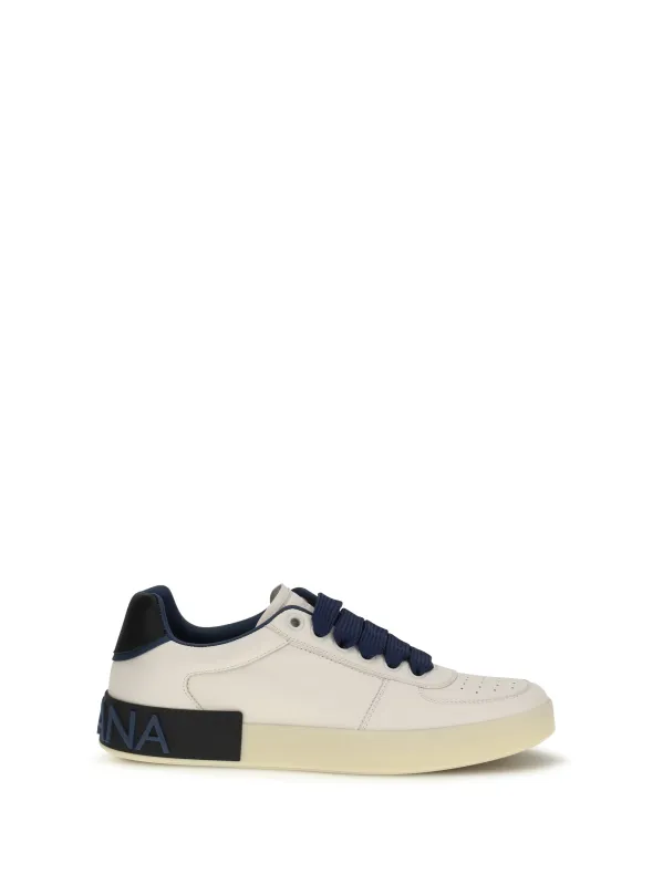 Sneakers Portofino White/Denim made by Dolce & Gabanna