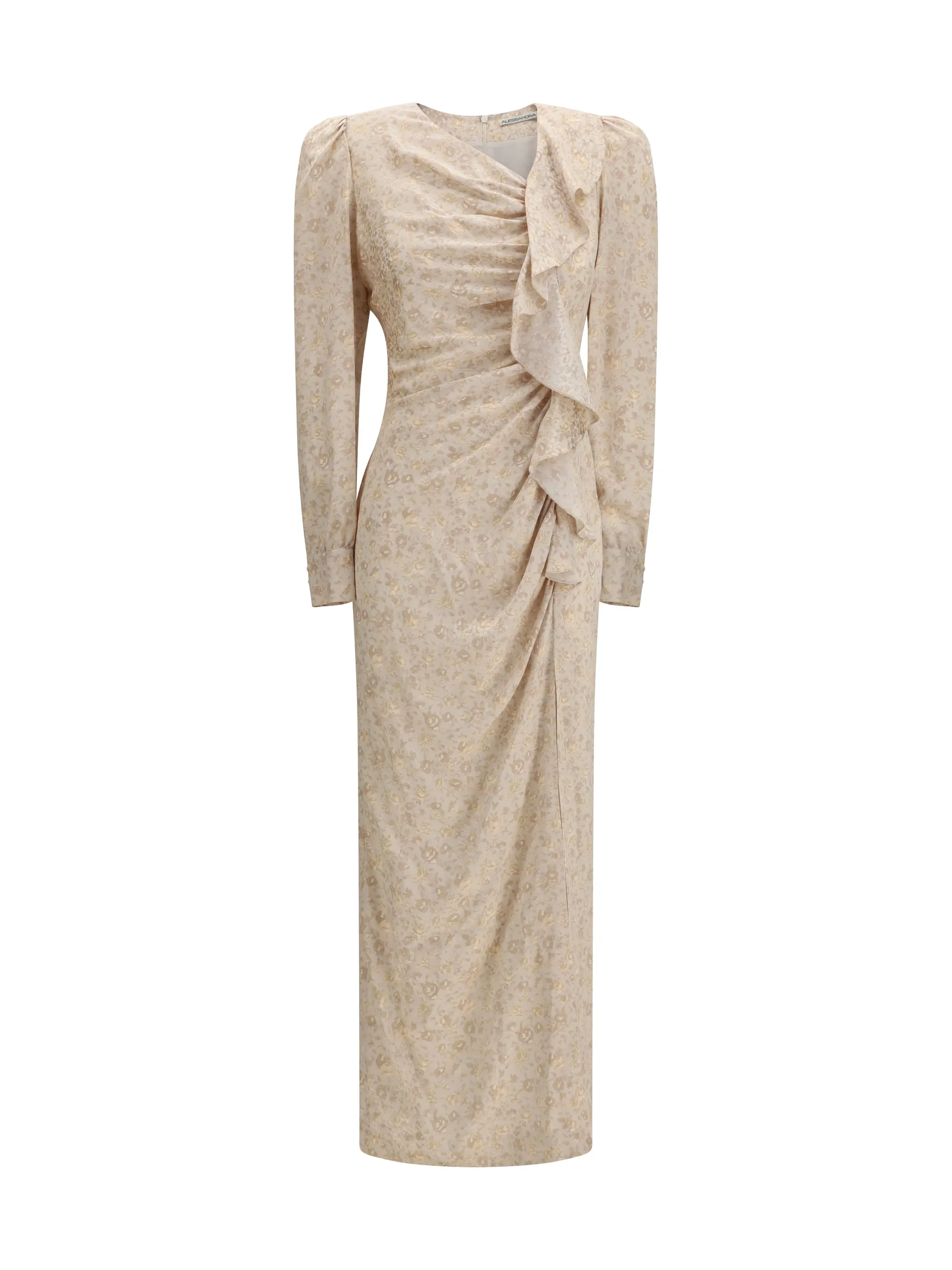 Dress Draped Jacquard Cream sold by Zulily