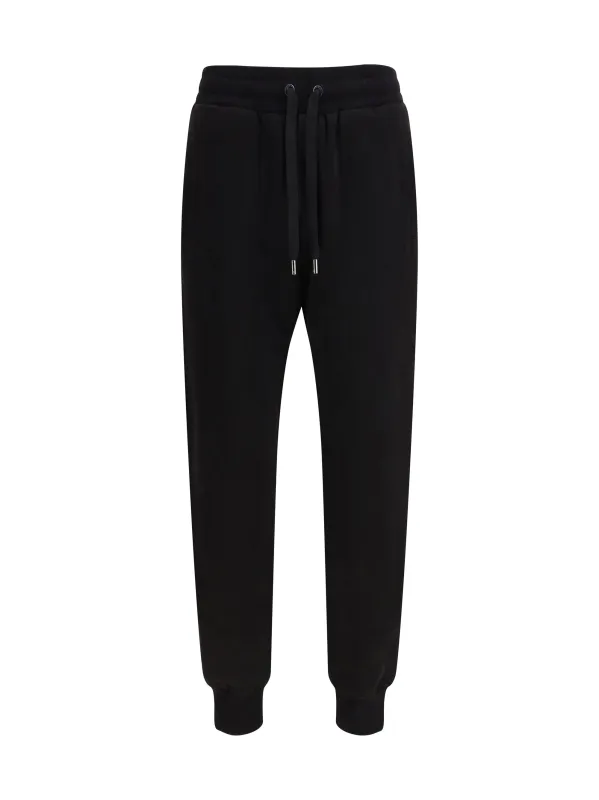 Trousers Jersey Patch Black made by Dolce & Gabanna